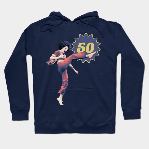 Sally O'Mally is 50 Hoodie by Hidarsup Bahagiarsa